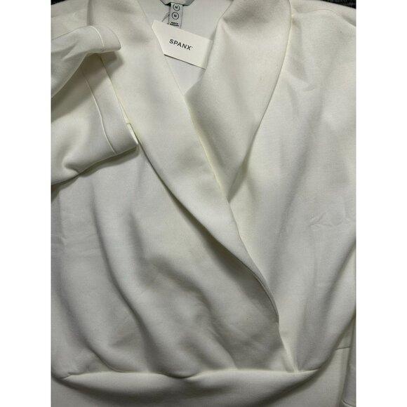 Spanx Womens AirEssentials Wrap Top M White - Picture 6 of 6